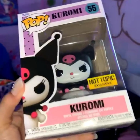 New Sanrio Kuromi funko pop 55 figure 4" - Picture 1 of 6